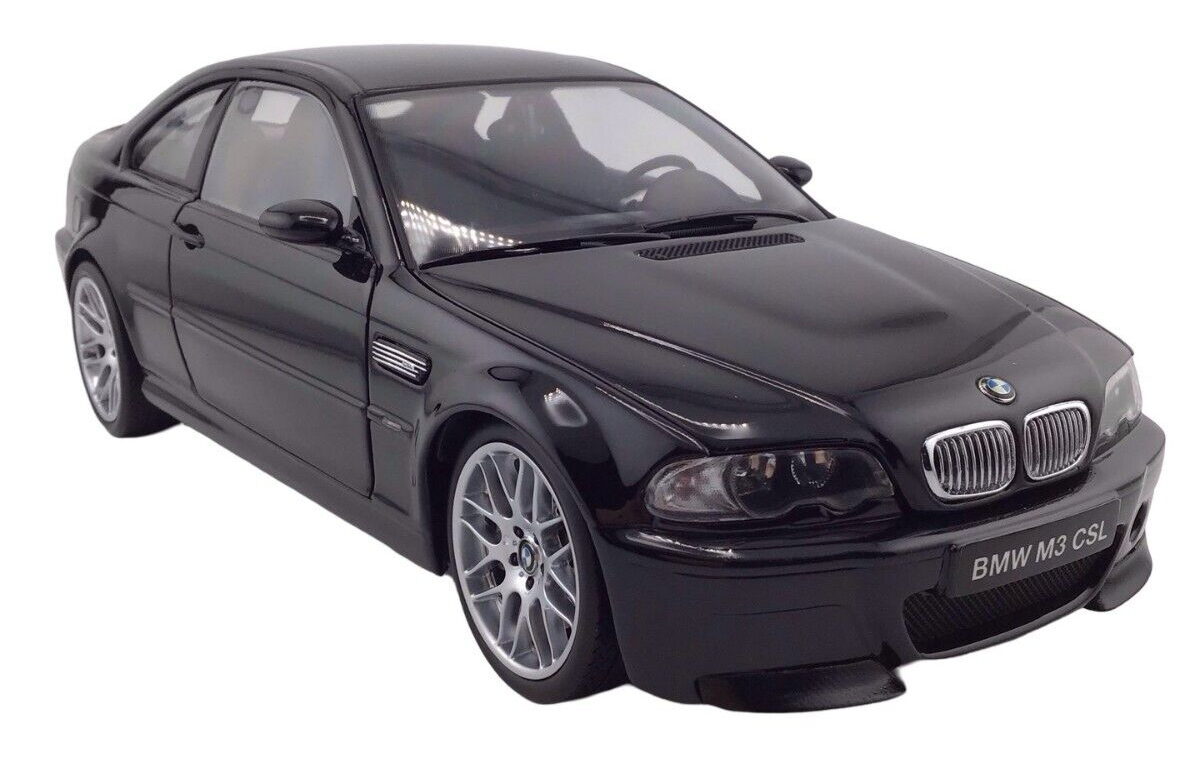 BMW M3 CSL Die-Cast 1:18 Scale Model Jet Black Car Kyosho Series