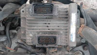 Opel Meriva 2004 ECU Engine Computer (Engine Control Unit) 1250001 #2001384-62