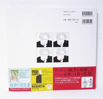ANGEL EYES Illustration Book Banana Fish Akimi Yoshida Japanese 