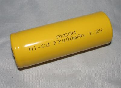 F (3/2D) Zelle - 1,2 Volt 7000mAh Ni-CD Axcom Z-N7000F