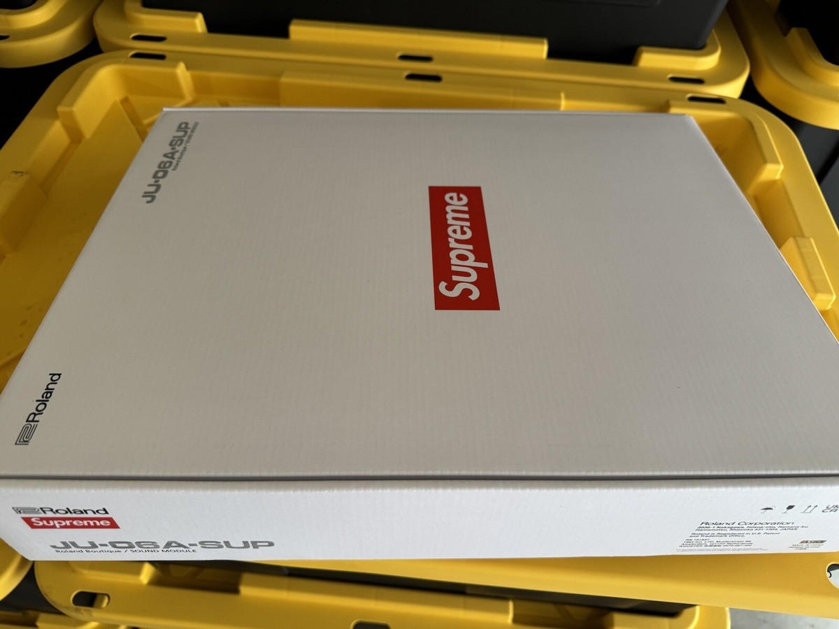 Supreme®/Roland ju-06a synthesizer White Brand New | eBay
