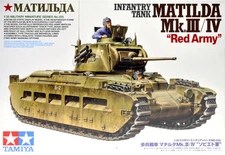 Tamiya 35355 1/35 Model Kit WWII Soviet Red Army Infantry Tank Matilda MK.III/IV
