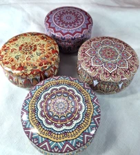 Scented Candles Soy Wax Tin Candles, Natural Fragrance Candles for Stress Rel...