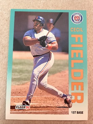 1992 Fleer - #133 Cecil Fielder
