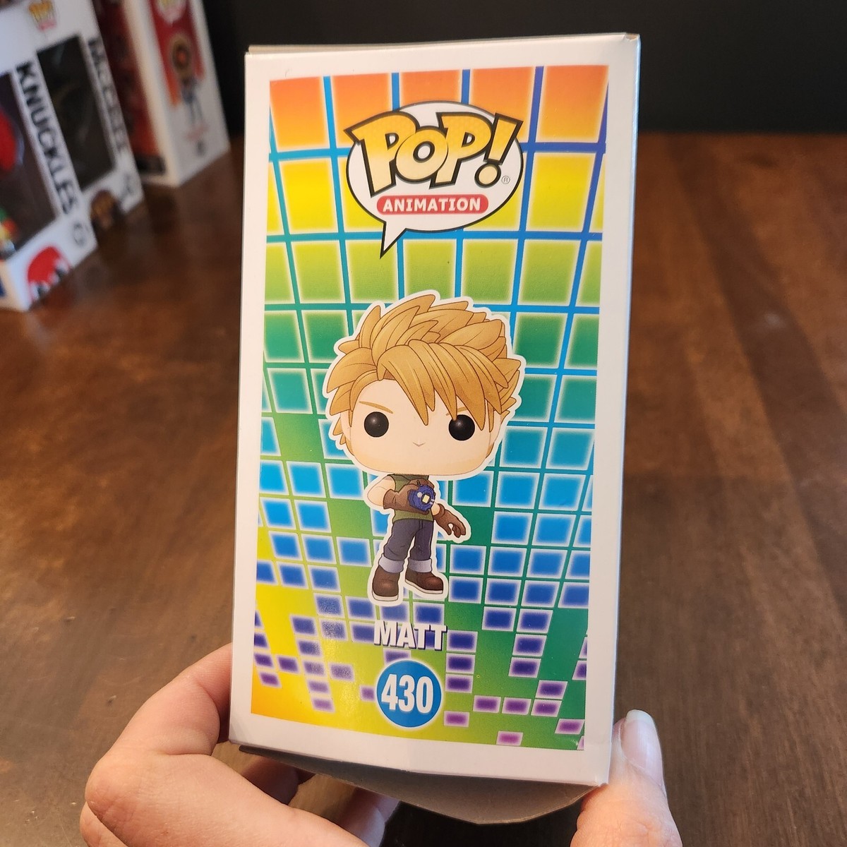 Funko Pop! Vinyl: Digimon - Matt #430 Figure NOT MINT BOX