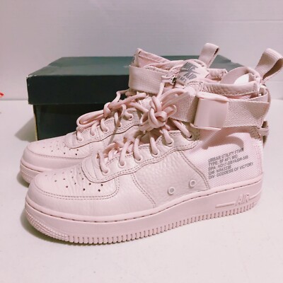 Nike SF Air Force 1 Mid GS Size 4Y EUR 36 Silt Red Dust AJ0424 600