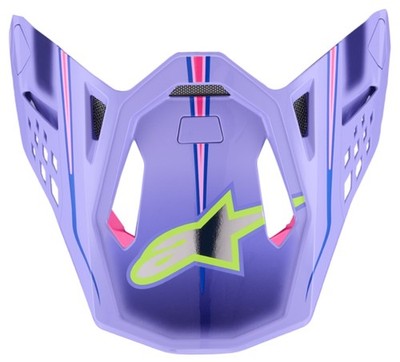 Alpinestars Supertech M10 Jett Lawrence Helmet Visor/Peak Purple
