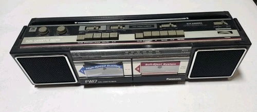 Panasonic RX-FW17 AM/FM Portable Radio/Dual Cassette Tape Stereo Boombox Parts
