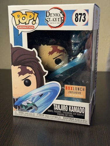 Funko Pop! Demon Slayer Tanjiro Kamado  - Box Lunch Exclusive #873 w/ Protector