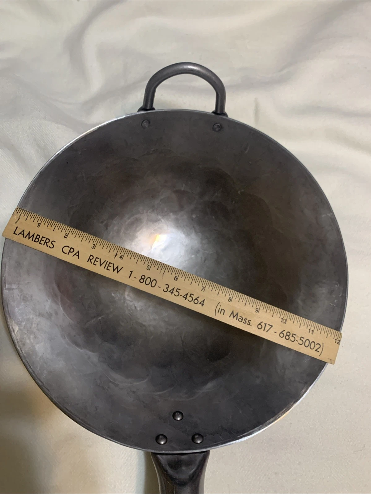 Craft Wok 731W88 Traditional Steel Hand Hammered 12 Inch Handle Wok
Opens in a new window or tab