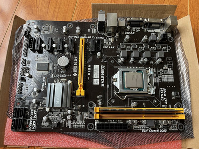 Combo BIOSTAR H81A LGA 1150 Motherboard Intel Xeon E3-1265LV3 8GB PC3L-12800E