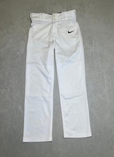 Nike Dri-Fit Baseball Pants White Size M BOY 