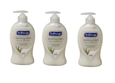 Softsoap Soothing Aloe Vera Moisturizing Hand Soap, 7.5 Ounce (Pack of 3)