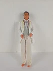 Vintage USED Barbie Wedding Day ALAN Doll 1990 White/gray Tuxedo *READ*
