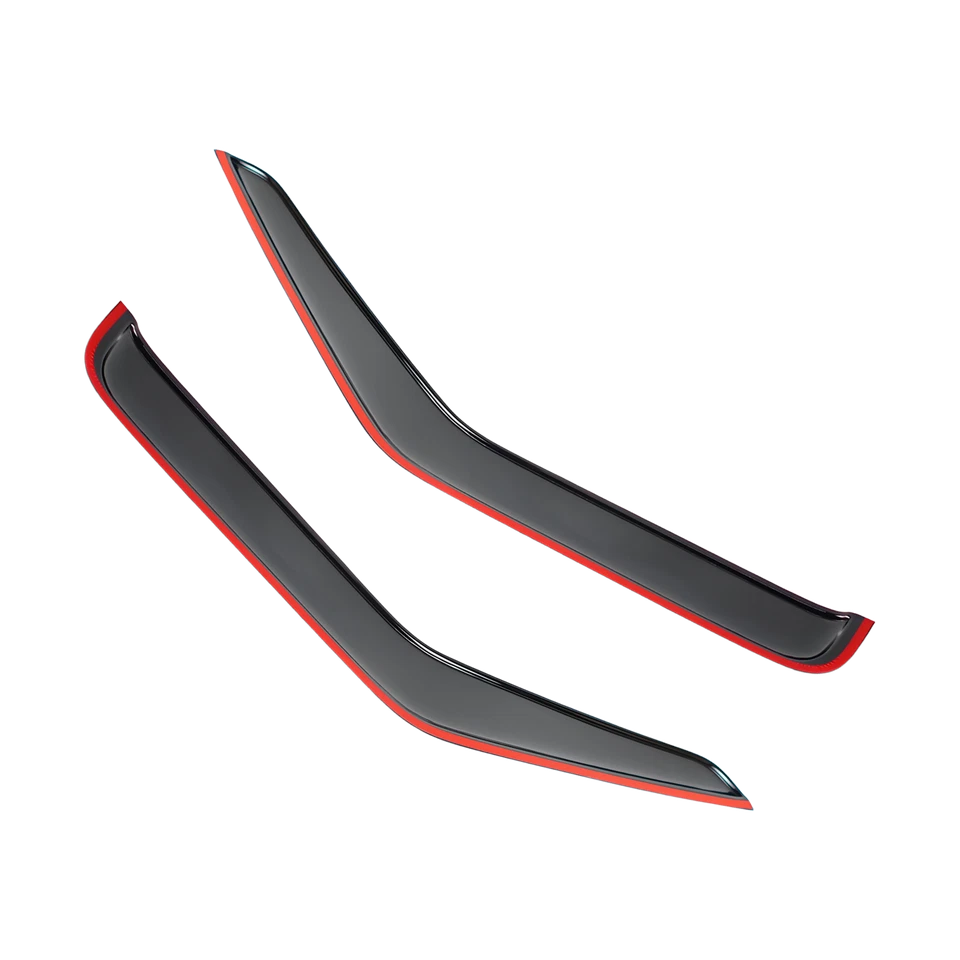 Viseras de ventilación de ventana originales para Nissan Frontier 1998-2004 cabina/cabina King/cabina doble Foto 2 de 4