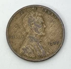 Error Coin 1927 Lincoln Cent Wheat Penny Woody Error Improper Mix Alloy XF to AU