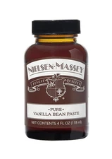 Nielsen-Massey Pure Vanilla Bean Paste for Baking and Cooking, 4 Ounce 4 FZ 