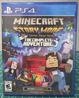 Minecraft: Story Mode The Complete Adventure (Sony PlayStation 4, 2016) - CIB!