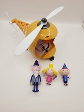 Ben and Holly's Little Kingdom Elf Helicopter with Sounds and figures toy bundle