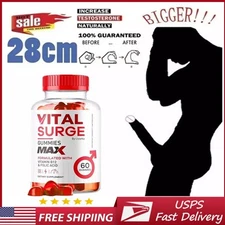 Vital Surge Male Gummies Maximum Strength Vital Surge Advanced Formula 60 Count