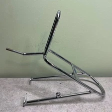 Nitto M12 Front Mount Bicycle Rack: Silver No Hardware, For Cantilever Brakes