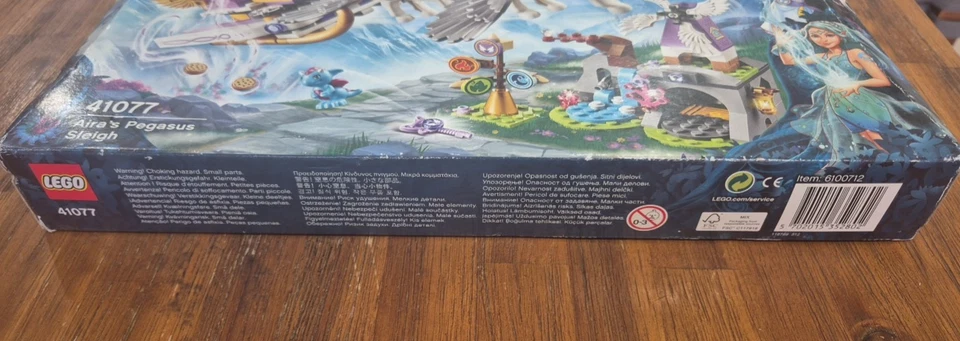 LEGO Elves 41077 Aira’s Pegasus Sleigh NEW & SEALED Box Fair Condition - Image 3 of 4