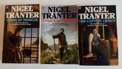House of Stewart trilogy Nigel Tranter paperback Scotland historical fiction
