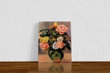 Pierre-Auguste Renoir "Bouquet of Roses" Canvas Print Wall Art Home Decor