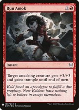 Run Amok - Mystery Booster - NM - MTG