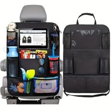 2x Rückenlehnentasche Rücksitz Auto Organizer Rücksitztasche Rückenlehnenschutz