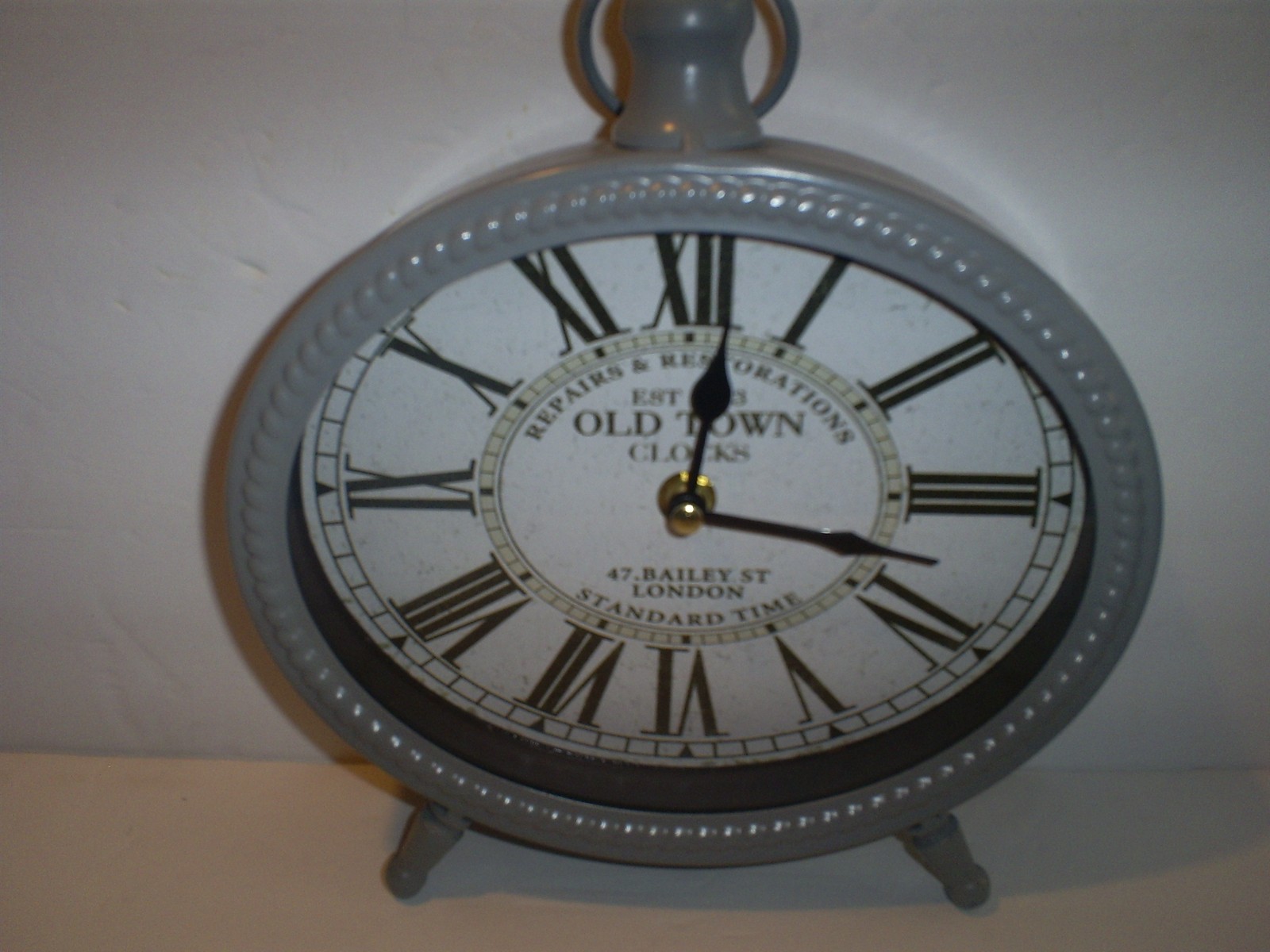 Old Town Clocks Repairs & Restorations 47 Bailey St London, Oval Table clock