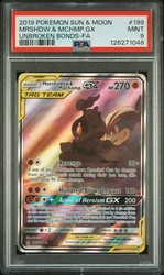 Marshadow & Machamp GX 199/214 Full Art Unbroken Bonds