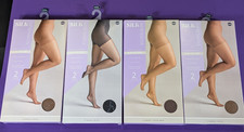 Lot of 4 Silk Impressions Ultra Fine Sheer Pantyhose Tights XXXL Size 15 Denier