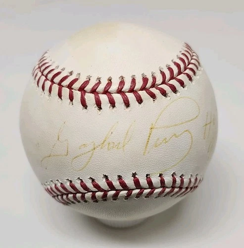 Gaylord Perry Signed Auto Rawlings Official Major League Baseball GIANTS