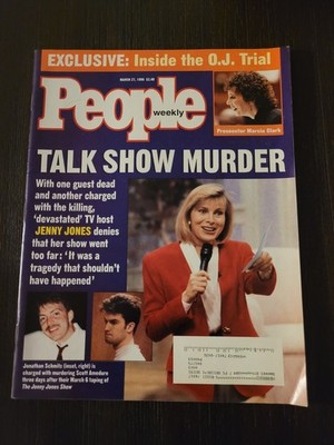 PEOPLE Magazine, MARCH 27, 1995, INSIDE THE O.J. SIMPSON TRIAL, JENNY JONES SHOW