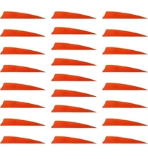 MECCANIXITY Arrow Vanes, Turkey Arrow Fletching TPU Arrow Feathers Archery 