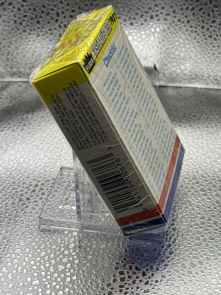 1987 Fleer Baseball's Best Sluggers Vs. Pitchers-Complete Set Factory Sealed NEW - Image 3 of 4