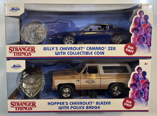 Jada Toys – Voiture Modèle Réduite 1/24 Billy’s 1979 Chevy Camaro Z28 – Stranger Things – Pièce De Collection