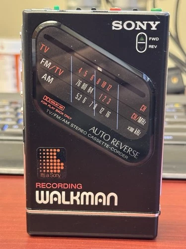 Vintage Sony WM-F203 Walkman Cassette Player Working Japan
