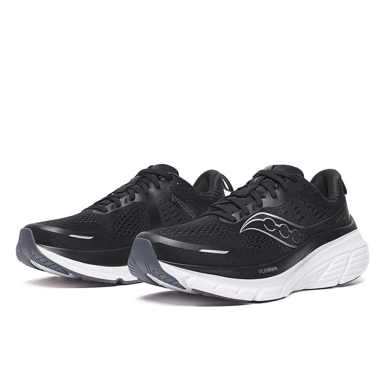 Saucony Men's Guide 18 Shoes Black/white