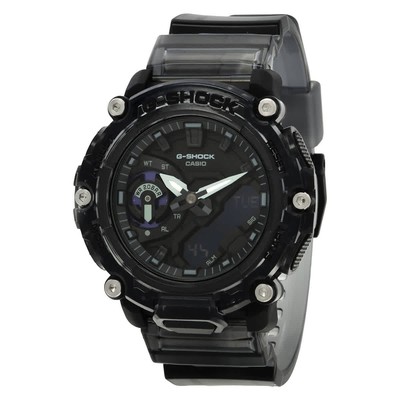 Casio G-Shock Quartz Analog-Digital Black Dial Men's Watch GA-2200SKL-8ADR