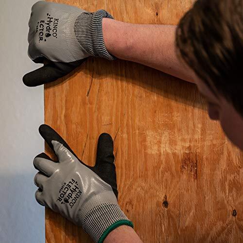 Kinco 1886P-M Hydroflector Lined Waterproof Nitrile Work Gloves, Extra Warm - Bild 4 von 5
