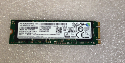M.2 SATA 256GBSSD5枚セット サムスン MZNLN256HAJQ Samsung MZ-NLN256A MZNLN256HMHQ-000L7, 00UP409 SSD 256GB Solid