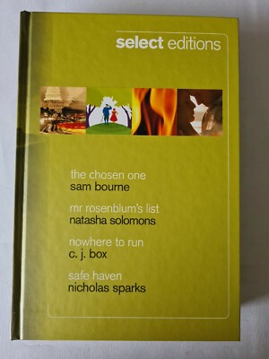 Select Editions,The Chosen One,Mr Rosenblum's List, Nowhere to run & Safe Haven.
