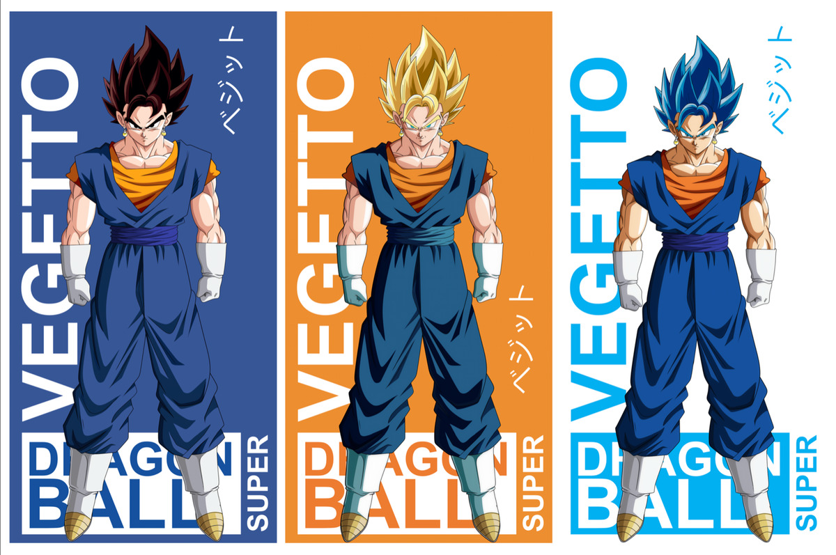 Vegetto Super Saiyajin Blue - Vegito DBZ Poster for Sale by Art