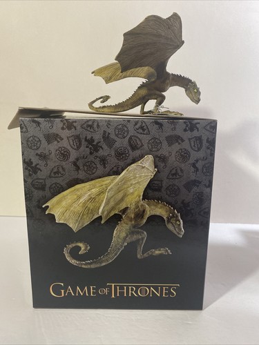 The Noble Collection - Game of Thrones - Rhaegal Baby Dragon Figure - NIB - Picture 10 of 12