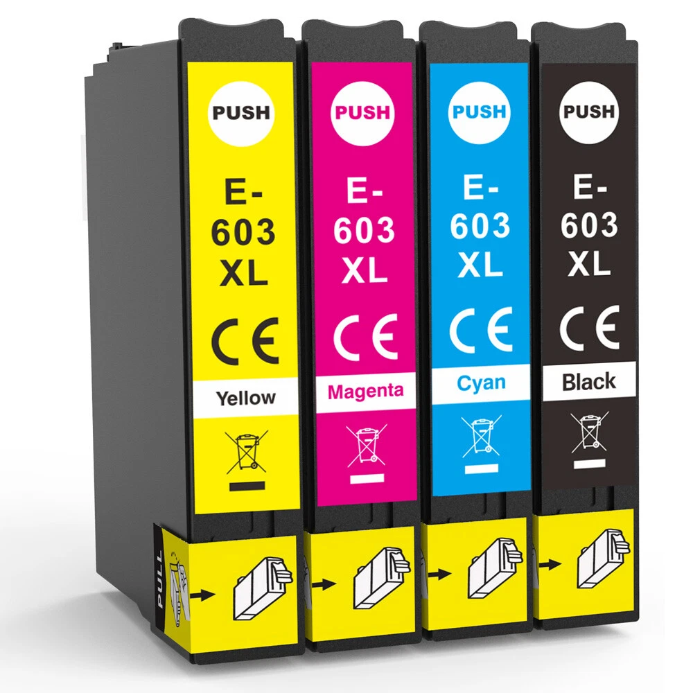 4 Ink Cartridge For Use in Epson XP 4150 XP 3105 XP 4100 XP 4105 XP 3150 603xl