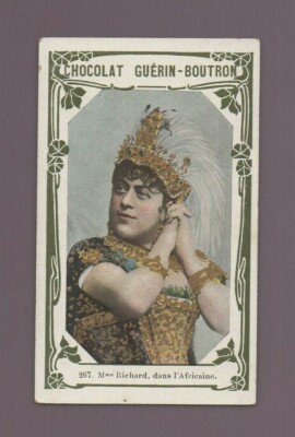 Chromo Chocolat Guérin-Boutron 267 - Mme Richard In Der Africaine (K8412)