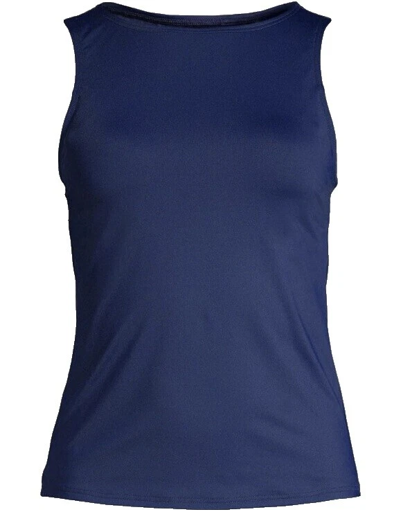 Lands 'End traje de baño de una pieza sólida de Nylon para De mujer