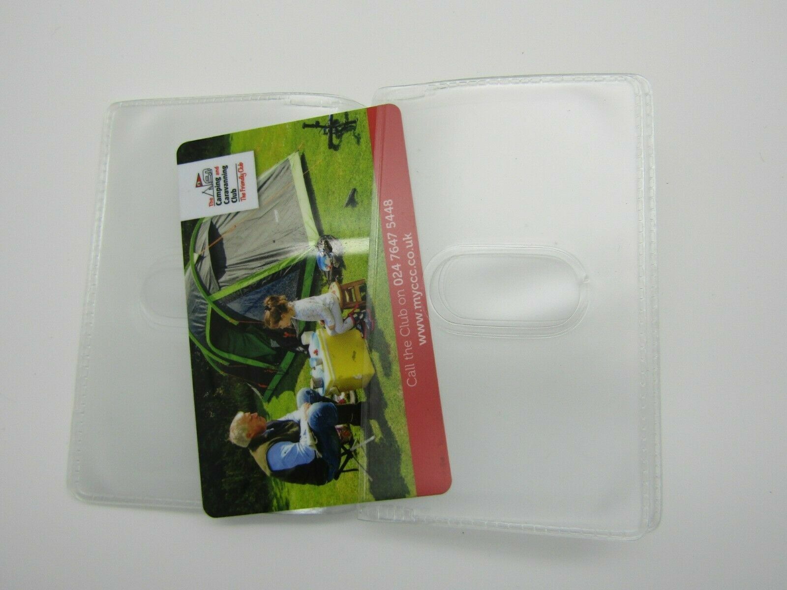 New Replacement Credit Card Holder Plastic Sleeves Inserts Wallet